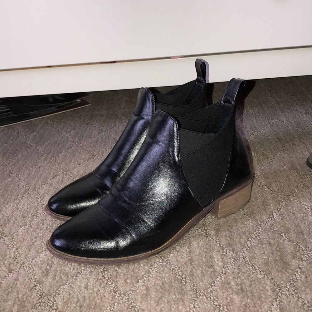 Black booties